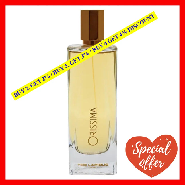 Ted Lapidus Orissima For Women Edp By - 3.3 Oz Edp Spray