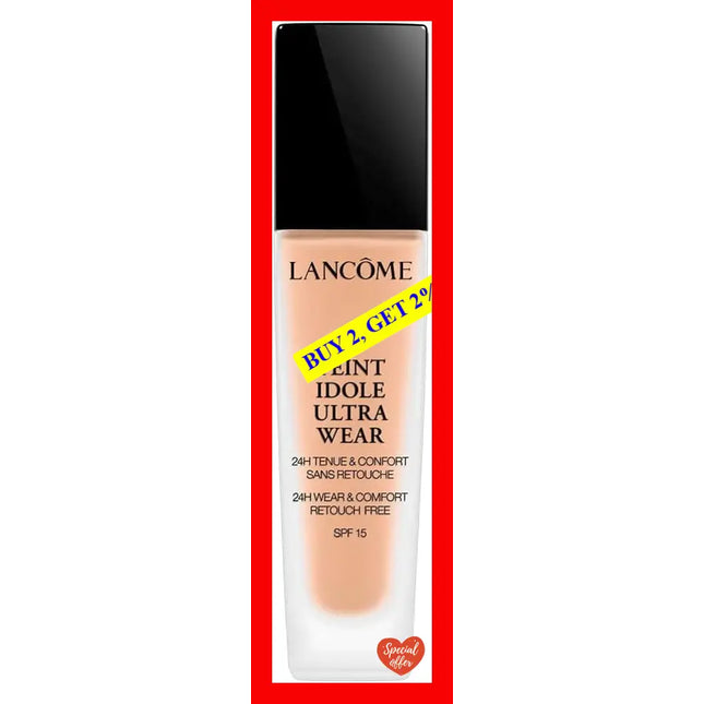 Teint Idole Ultra 24H Wear And Comfort Foundation Spf 15 - 02 Lys Rose By Lancome For Women 1 Oz