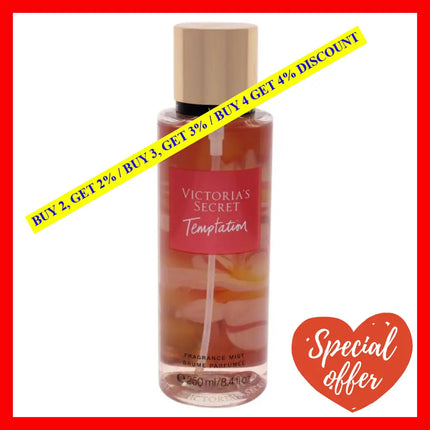 Temptation By Victorias Secret For Women - 8.4 Oz Fragrance Mist