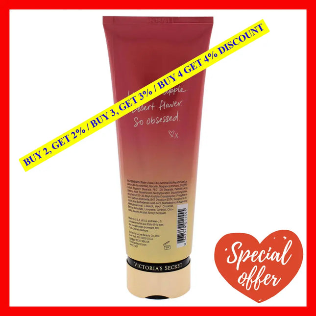Temptation Fragrance Lotion By Victorias Secret For Women - 8 Oz Body