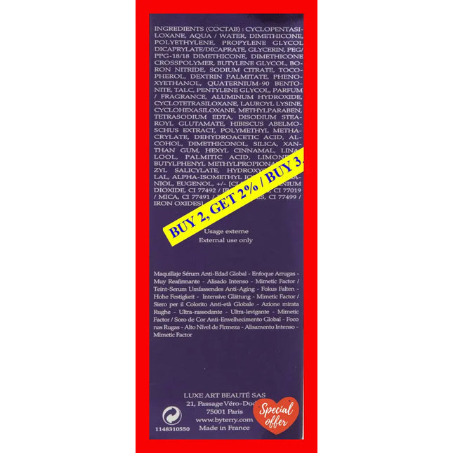 Terrybly Densiliss Foundation - # 5.5 Rosy Sand By By Terry For Women 1 Oz