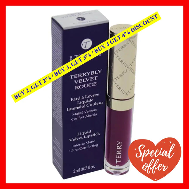Terrybly Velvet Rouge Liquid Lipstick - # 6 Gypsy Rose By By Terry For Women 0.07 Oz