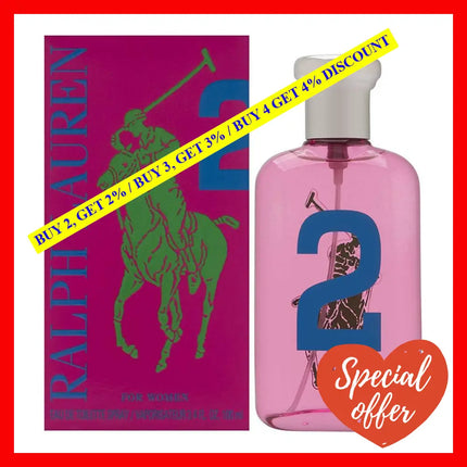 The Big Pony Collection - 2 By Ralph Lauren For Women 3.4 Oz Edt Spray