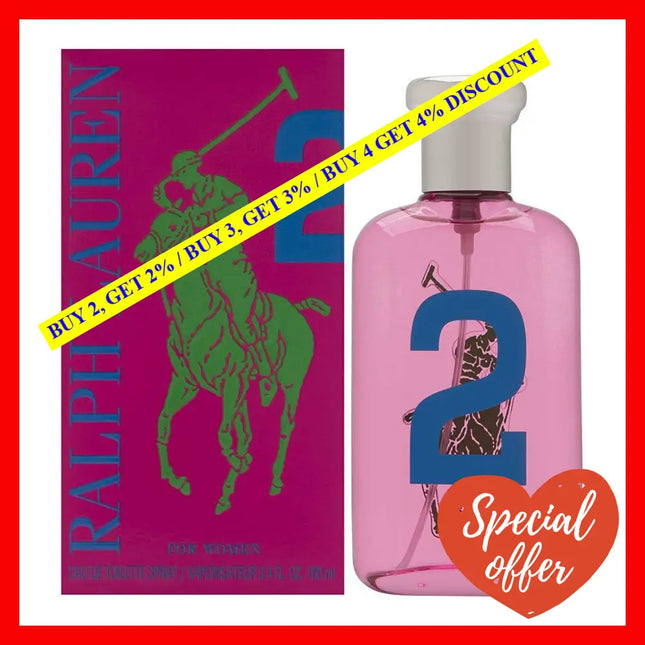 The Big Pony Collection - 2 By Ralph Lauren For Women 3.4 Oz Edt Spray