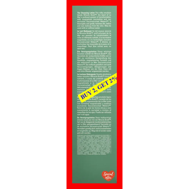 The Cleansing Lotion By La Mer For Unisex - 6.7 Oz
