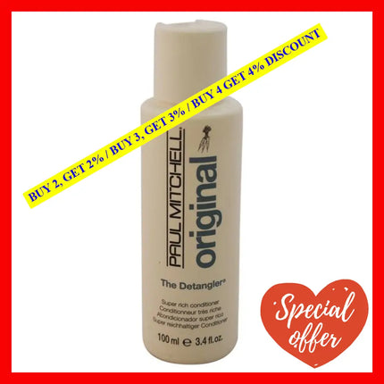 The Detangler By Paul Mitchell For Unisex - 3.4 Oz