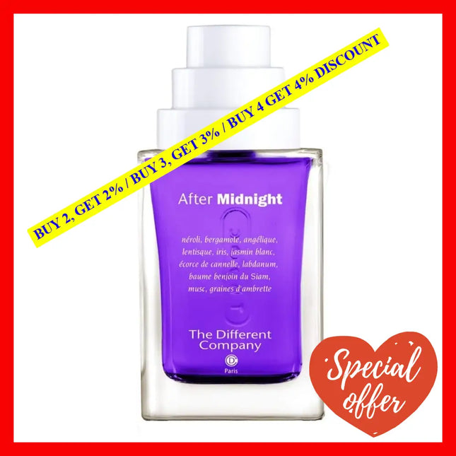 The Different Company After Midnight 3.3 Oz/100Ml Eau De Toilette Spray