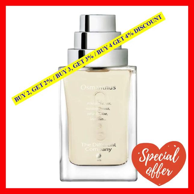 The Different Company Osmanthus 3.3 Oz 100 Ml Eau De Toilette Spray