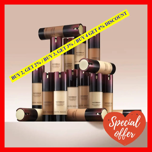 The Etherealist Skin Illuminating Foundation - Ef 06 Medium By Kevyn Aucoin For Women 0.95 Oz