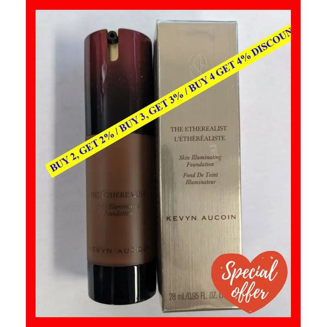 The Etherealist Skin Illuminating Foundation - Ef 16 Deep By Kevyn Aucoin For Women 0.95 Oz