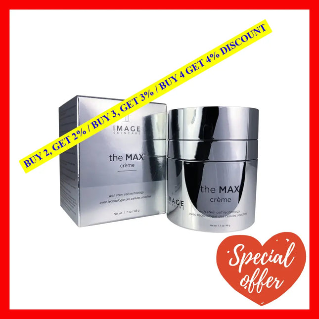 The Max Stem Cell Creme By Image For Unisex - 1.7 Oz Cream