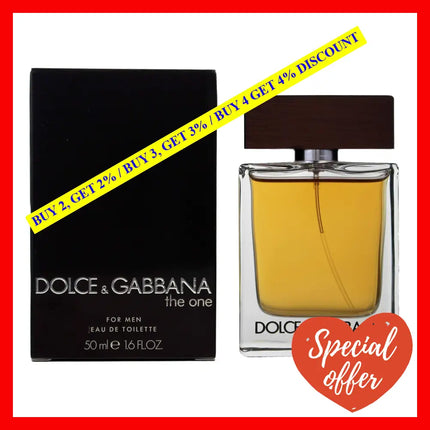 The One By Dolce And Gabbana For Men - 1.6 Oz Edt Spray