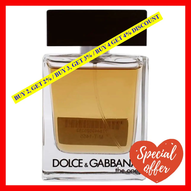 The One By Dolce And Gabbana For Men - 1.6 Oz Edt Spray (Tester)