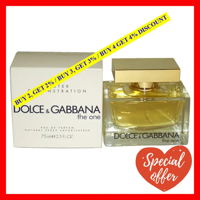 The One By Dolce And Gabbana For Women - 2.5 Oz Edp Spray (Tester)
