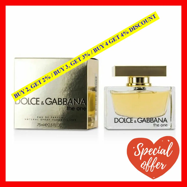 The One By Dolce & Gabbana For Women. Eau De Parfum Spray 2.5-Ounces
