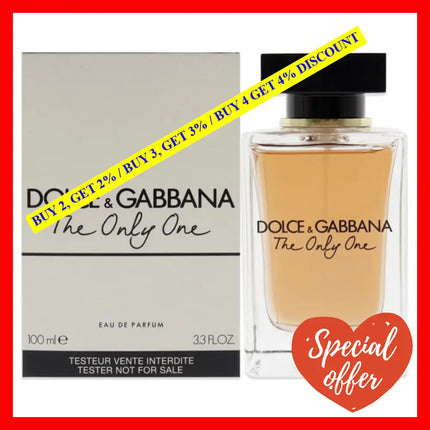 The Only One By Dolce And Gabbana For Women - 3.3 Oz Edp Spray (Tester)