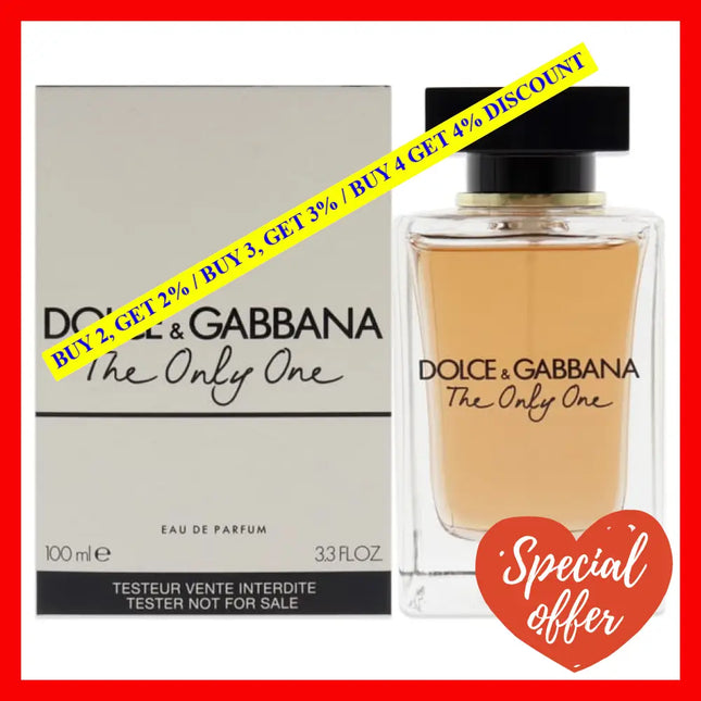 The Only One By Dolce And Gabbana For Women - 3.3 Oz Edp Spray (Tester)