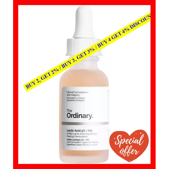 The Ordinary Lactic Acid 5% + Ha 2% Of 30Ml - 769915190281
