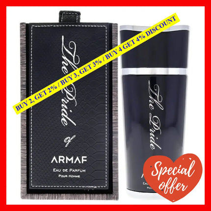 The Pride By Armaf For Men - 3.4 Oz Edp Spray