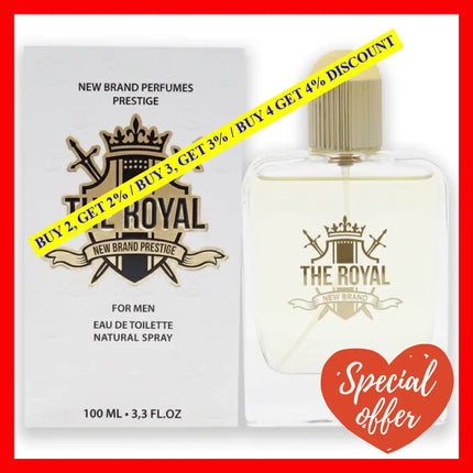 The Royal By New Brand For Men - 3.3 Oz Edt Spray