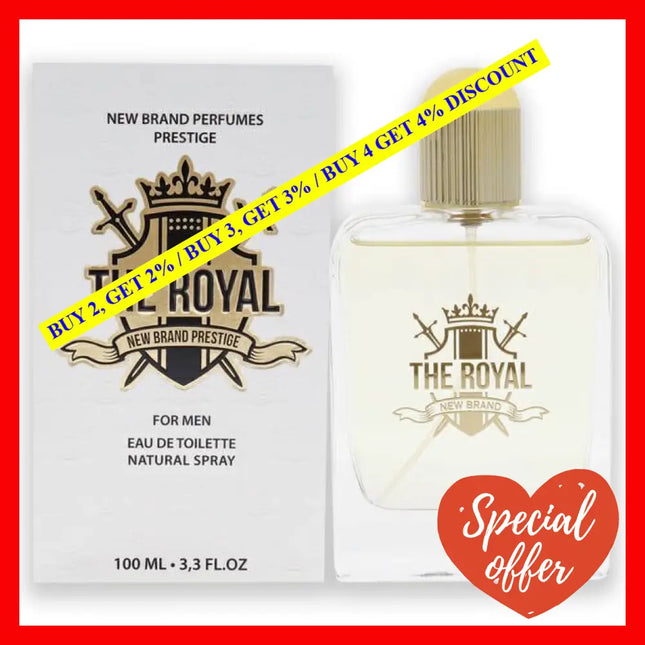 The Royal By New Brand For Men - 3.3 Oz Edt Spray