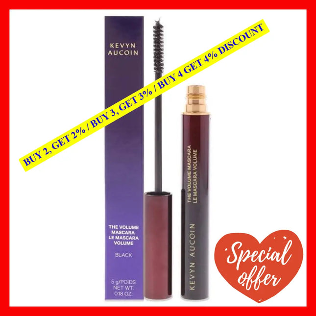 The Volume Mascara - Black By Kevyn Aucoin For Women 0.18 Oz