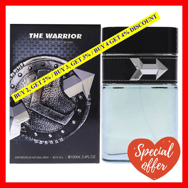 The Warrior By Armaf For Men - 3.4 Oz Edt Spray