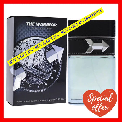 The Warrior By Armaf For Men - 3.4 Oz Edt Spray