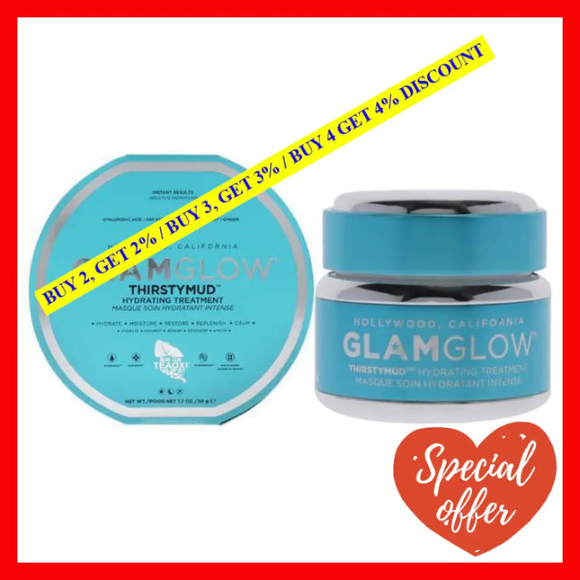 Thirstymud Hydrating Treatment By Glamglow For Unisex - 1.7 Oz