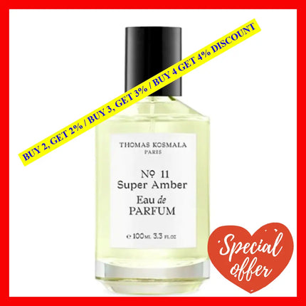 Thomas Kosmala No.11 Super Amber Eau De Parfum Spray 3.4Oz - 100Ml