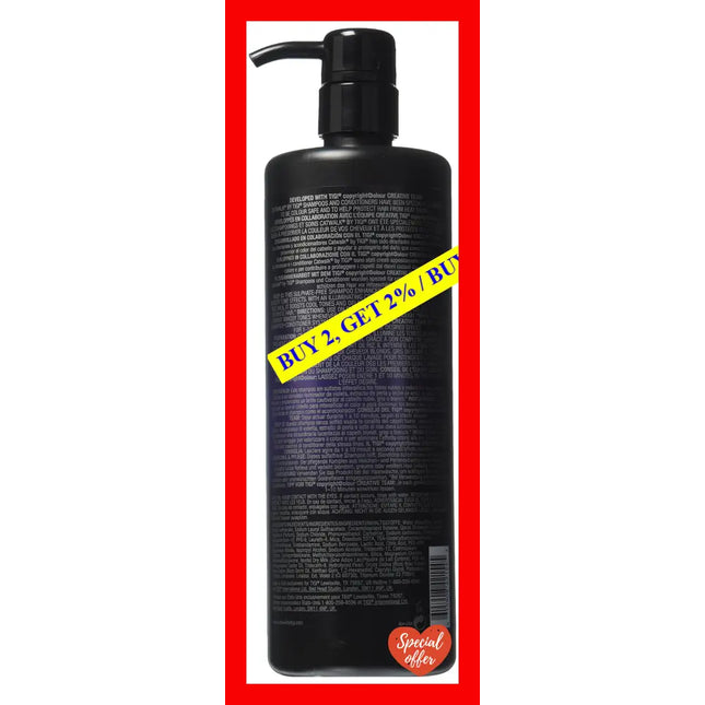 Tigi Catwalk Fashionista Violet Shampoo For Unisex 25.36 Ounce