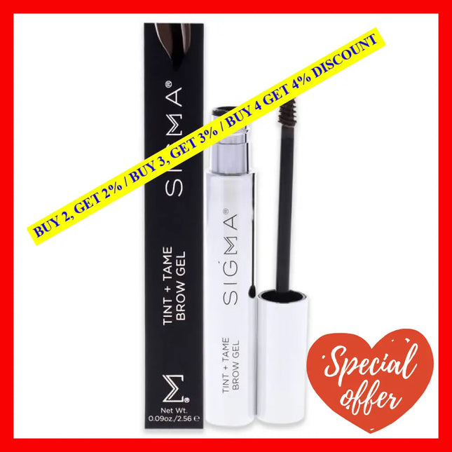 Tint Plus Tame Brow Gel - Dark By Sigma Beauty For Women 0.09 Oz Eyebrow