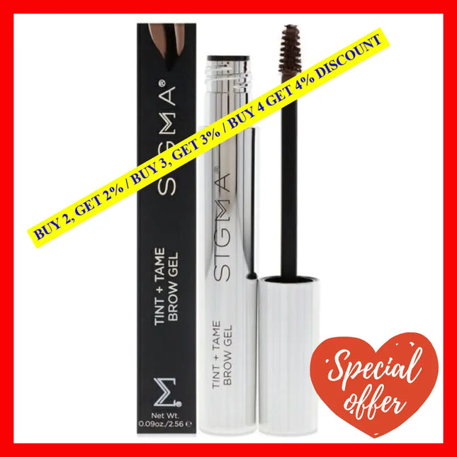 Tint Plus Tame Brow Gel - Medium By Sigma Beauty For Women 0.09 Oz Eyebrow
