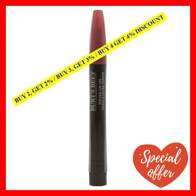 Tinted Lip Oil - 612 Showering Sunset By Burts Bees For Women 0.04 Oz