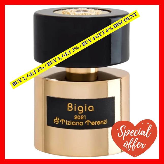 Tiziana Terenzi Bigia Ml Extrait De Parfum Testerand 3.4 Oz / 100