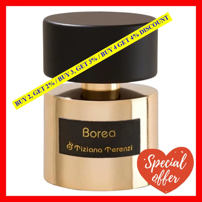 Tiziana Terenzi Borea Ml Extrait De Parfum Spray Tester For Men And Women 3.4 Oz / 100