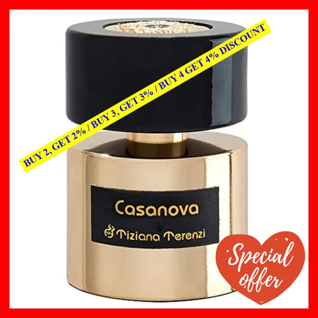 Tiziana Terenzi Casanova Unisex 3.3 Oz 100 Ml Extrait De Parfum Spray For