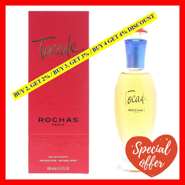 Tocade By Rochas For Women - 3.3 Oz Edt Spray