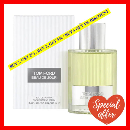 Tom Ford Beau De Jour By For Men - 3.4 Oz Edp Spray