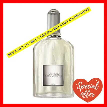 Tom Ford Grey Vetiver Edp For Men Spray 1.7 Oz 50 Ml