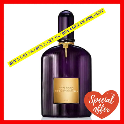 Tom Ford Velvet Orchid For Women Edp Spray 1.7Oz-50Ml