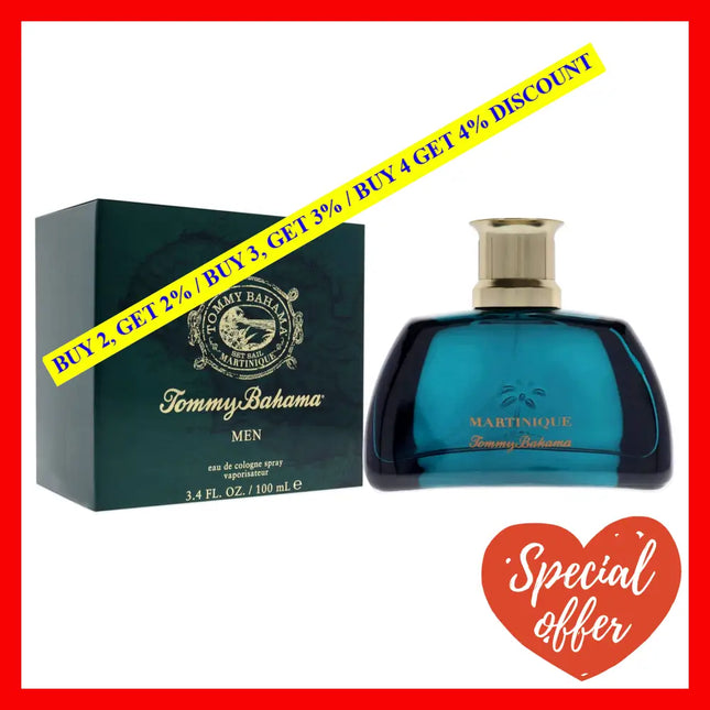Tommy Bahama Set Sail Martinique By For Men - 3.4 Oz Cologne Spray