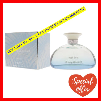 Tommy Bahama Very Cool By For Women - 3.4 Oz Edp Spray