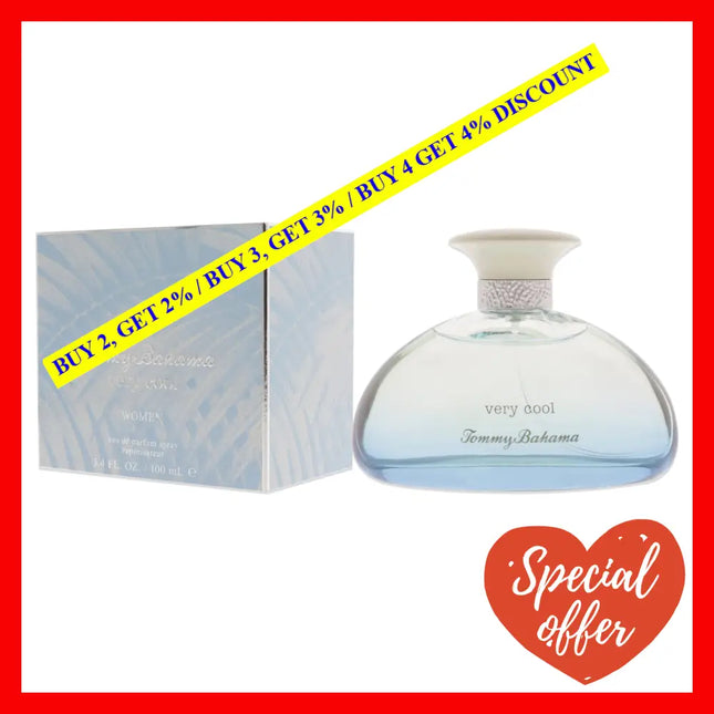 Tommy Bahama Very Cool By For Women - 3.4 Oz Edp Spray
