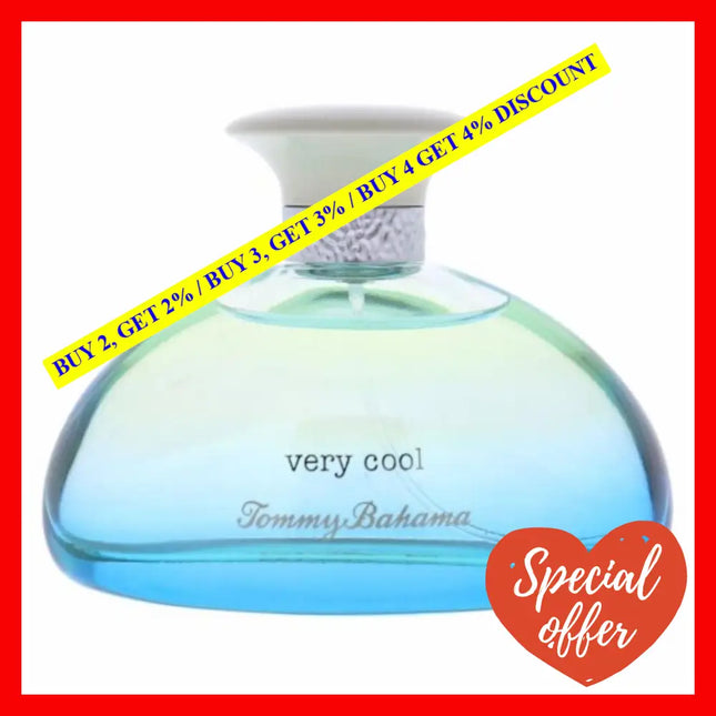 Tommy Bahama Very Cool For Women Eau De Parfum Ml Spray 3.4 Oz / 100 Ml