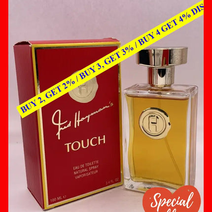 Touch By Fred Hayman For Women - 3.4 Oz Edt Spray
