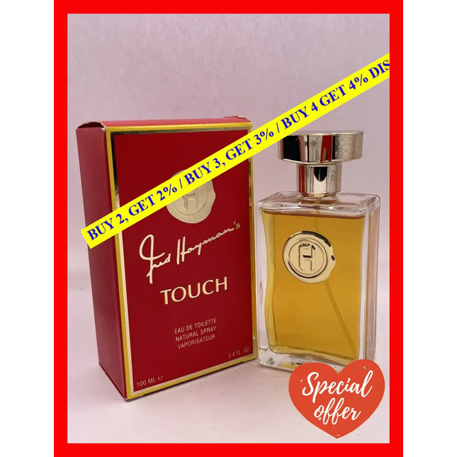Touch By Fred Hayman For Women - 3.4 Oz Edt Spray