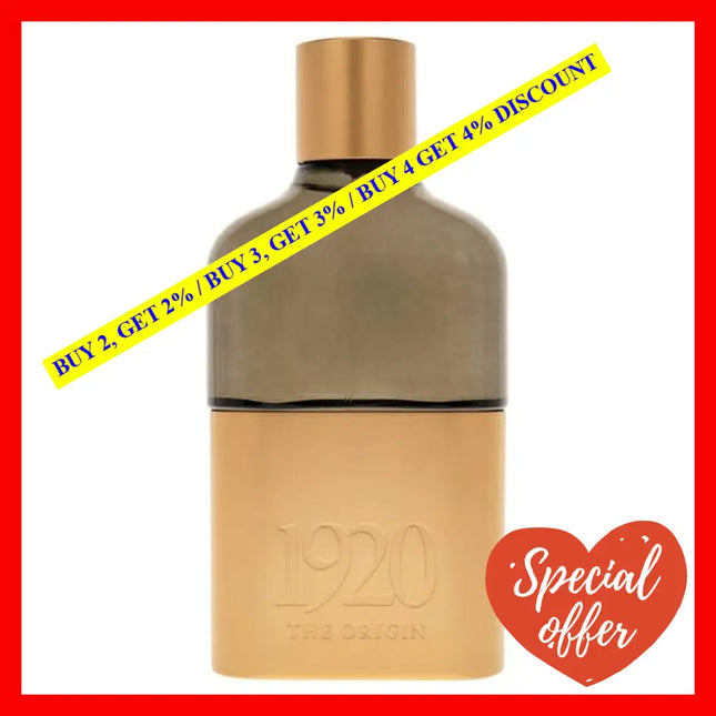 Tous 1920 The Origin By For Men - 3.4 Oz Edp Spray (Tester)