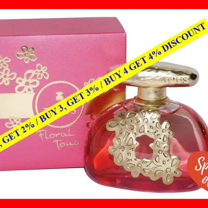 Tous Floral Touch By For Women - 3.4 Oz Edt Spray