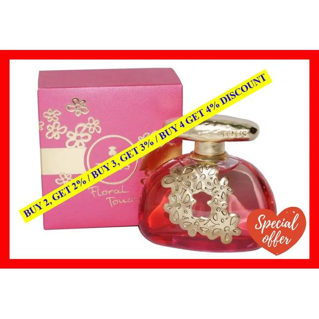 Tous Floral Touch By For Women - 3.4 Oz Edt Spray